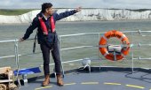 Rishi Sunak hopes the deportations will deter migrants from crossing the English Channel. (© picture alliance / empics / Yui Mok)
